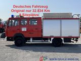 Mercedes-Benz 814 D Metz Feuerwehr inkl Löschpumpe 9 Sitzer - Mercedes-Benz 1987