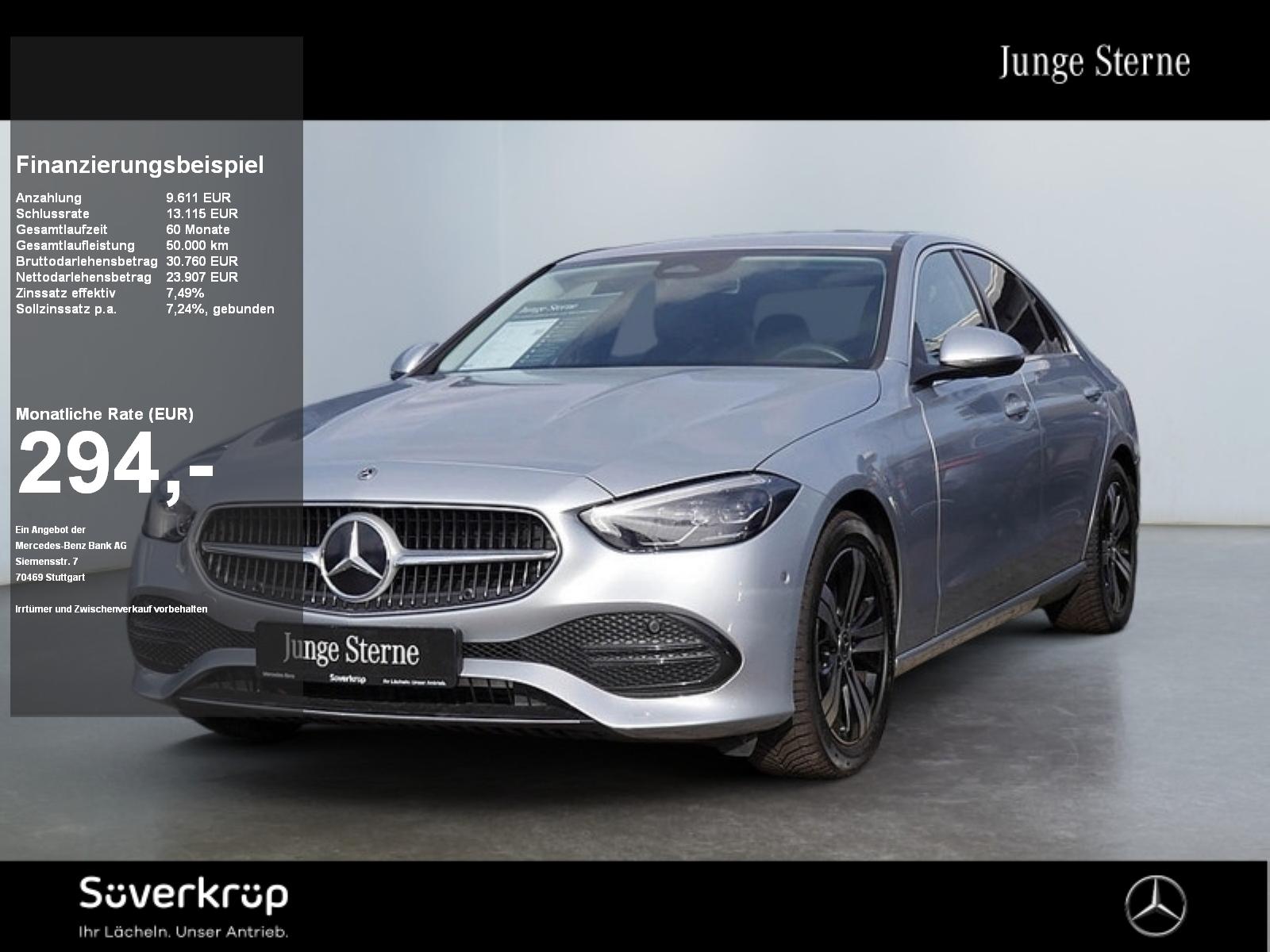 Mercedes-Benz C 180 // AVANTGARDE MEMO AHK KAMERA SPUR PDC SHZ