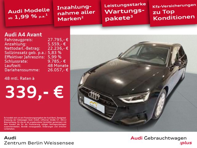 Audi A4 Avant 35 TFSI S-TRO*GANZJAHRES*LED*NAVI*PDC**