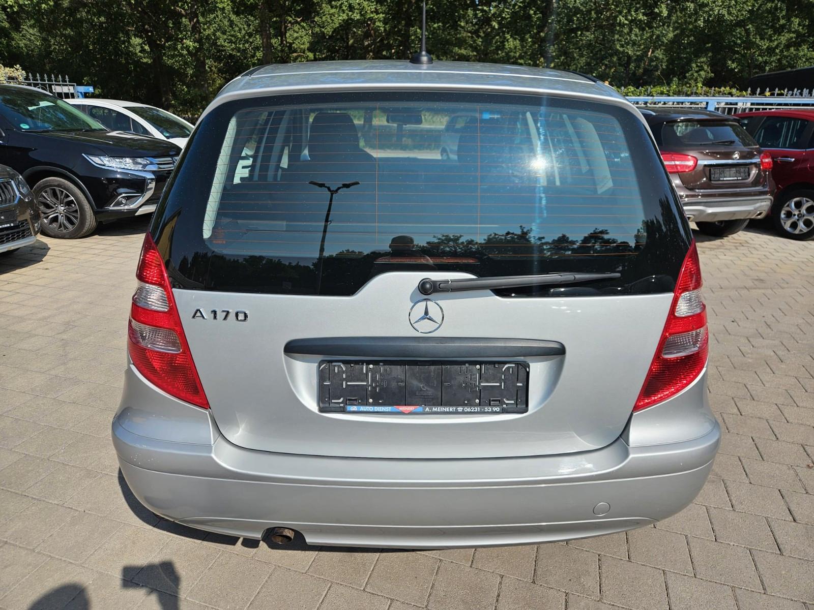 Mercedes-Benz A170 2005 — engine 1.699 cm³, 116 HP (85kW)