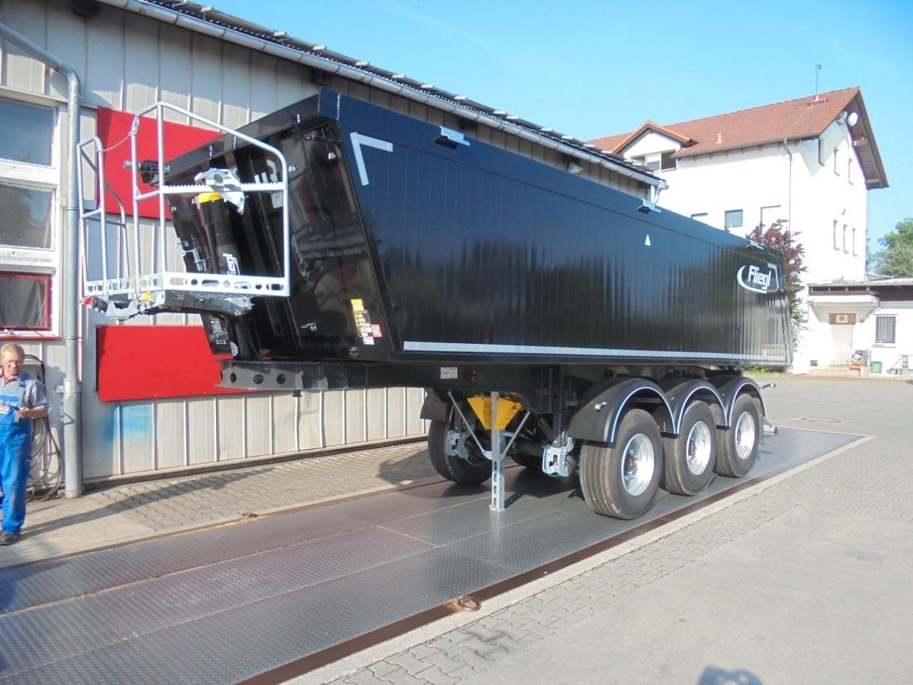 Fliegl DHKA 25 cbm 3-Achs-Sattelkipper Alu