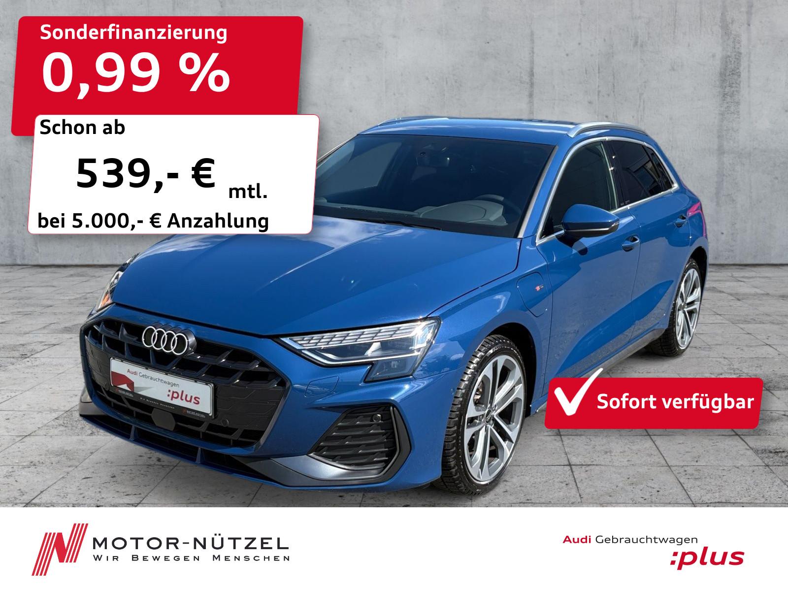 Audi A3 Sportback 40 TFSI e S-TR S-LINE LED+NAVI+AHK