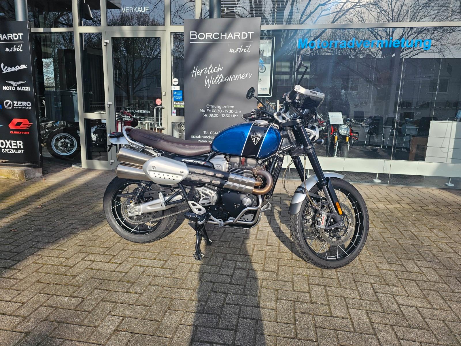 Triumph Scrambler 1200XE Heizgriffe, Fahrmodi, 1.Hand