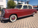 Mercedes-Benz 220 S Ponton Limousine von Privat zu verkaufen - Mercedes-Benz 220: Rot