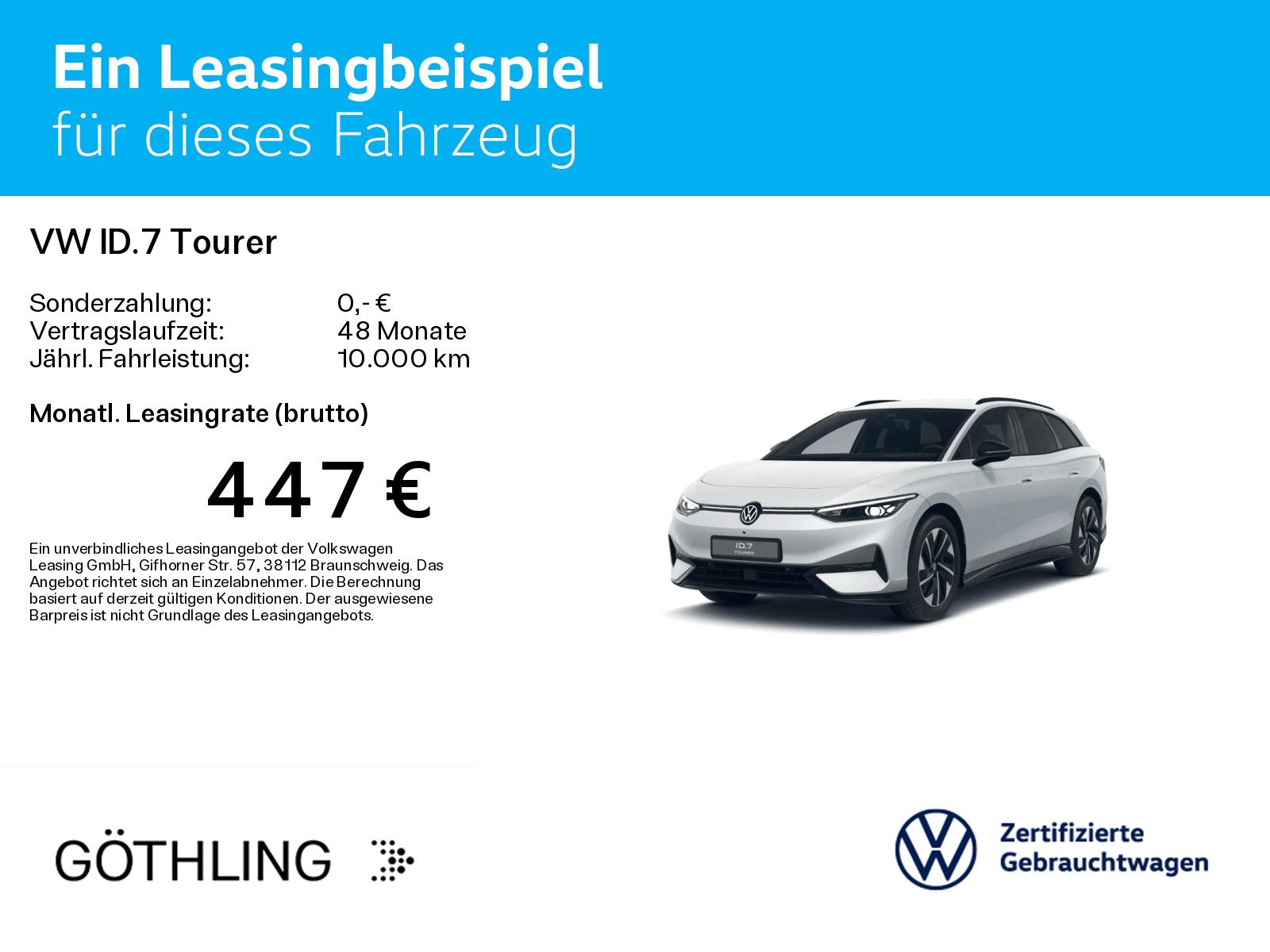 Volkswagen ID.7 Tourer Pro*82kWh*NAVI*WP*IQ.LIGHT*EL.HECK*A imagem 2