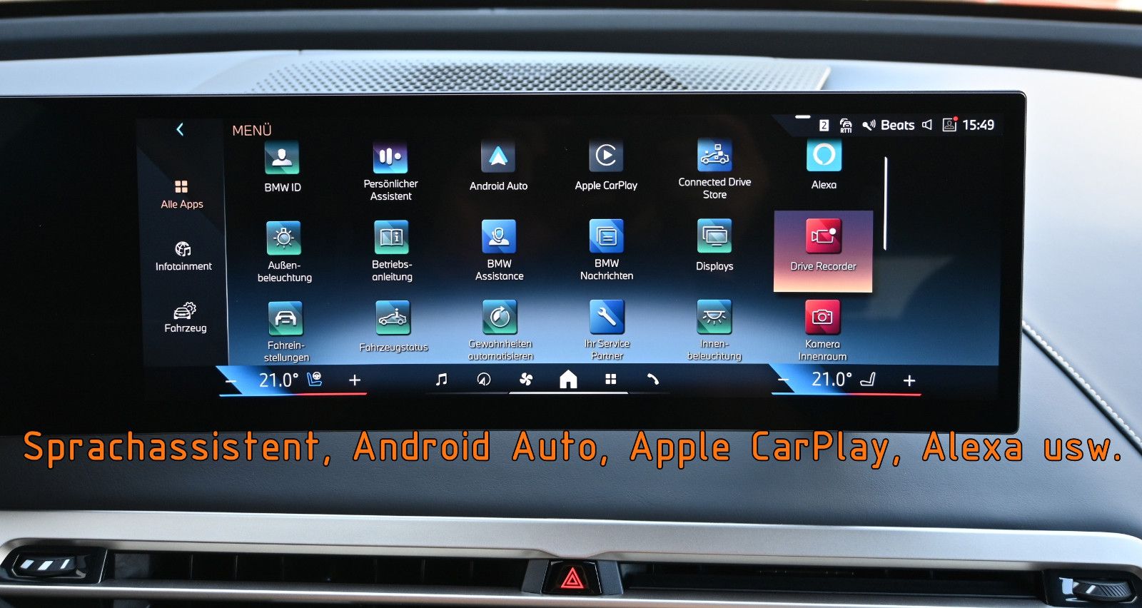 Fahrzeugabbildung BMW iX xDrive50 °AHK°AMIDO°LUFTFEDERUNG°PARKING PROF