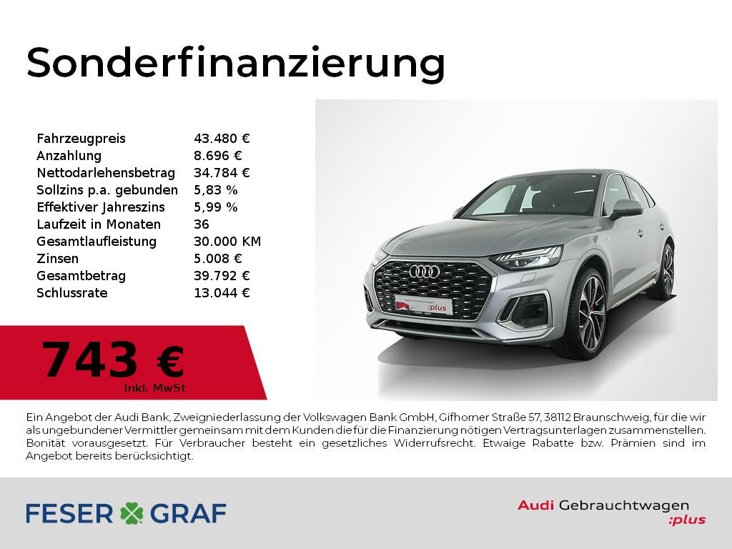 Q5 Sportback S line 40 TDI quattro S tronic Navi