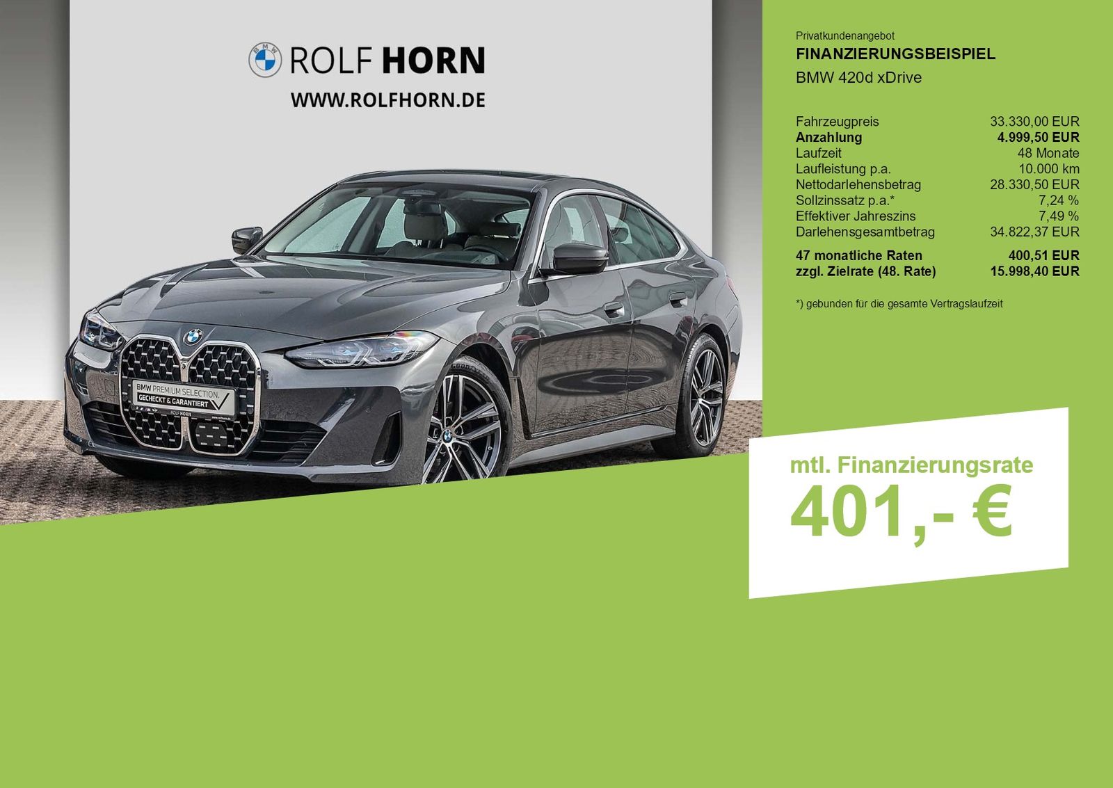 BMW 420 Gran Coupé - Bild 3