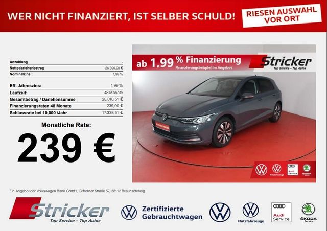 Volkswagen Golf Move 2.0TDI DSG 239,-ohne Anahlung AHK Kame