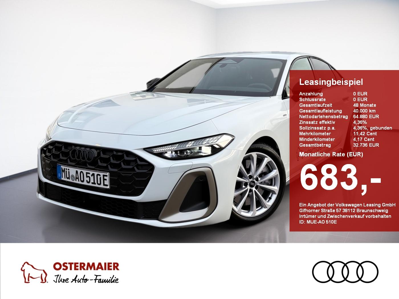 Audi A5 Limousine EDITON ONE S-LINE HYBRID 367PS MATR