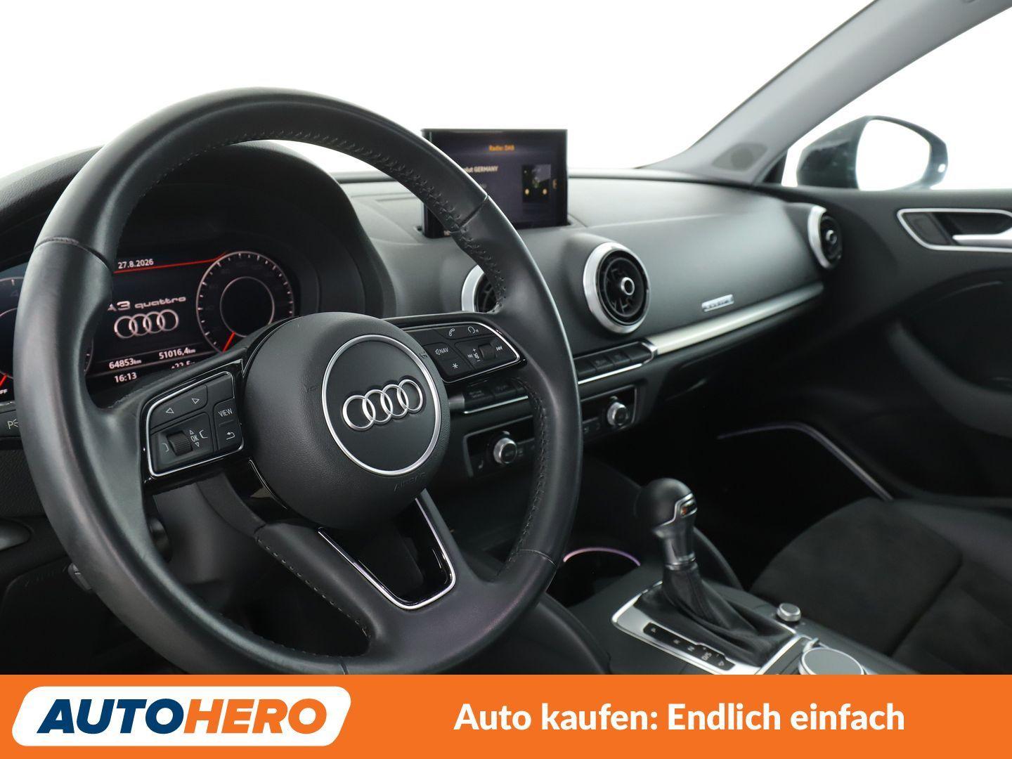Audi A3 Limousine 40 TFSI quattro Sport Aut.*NAVI*LED, миниатюра 10