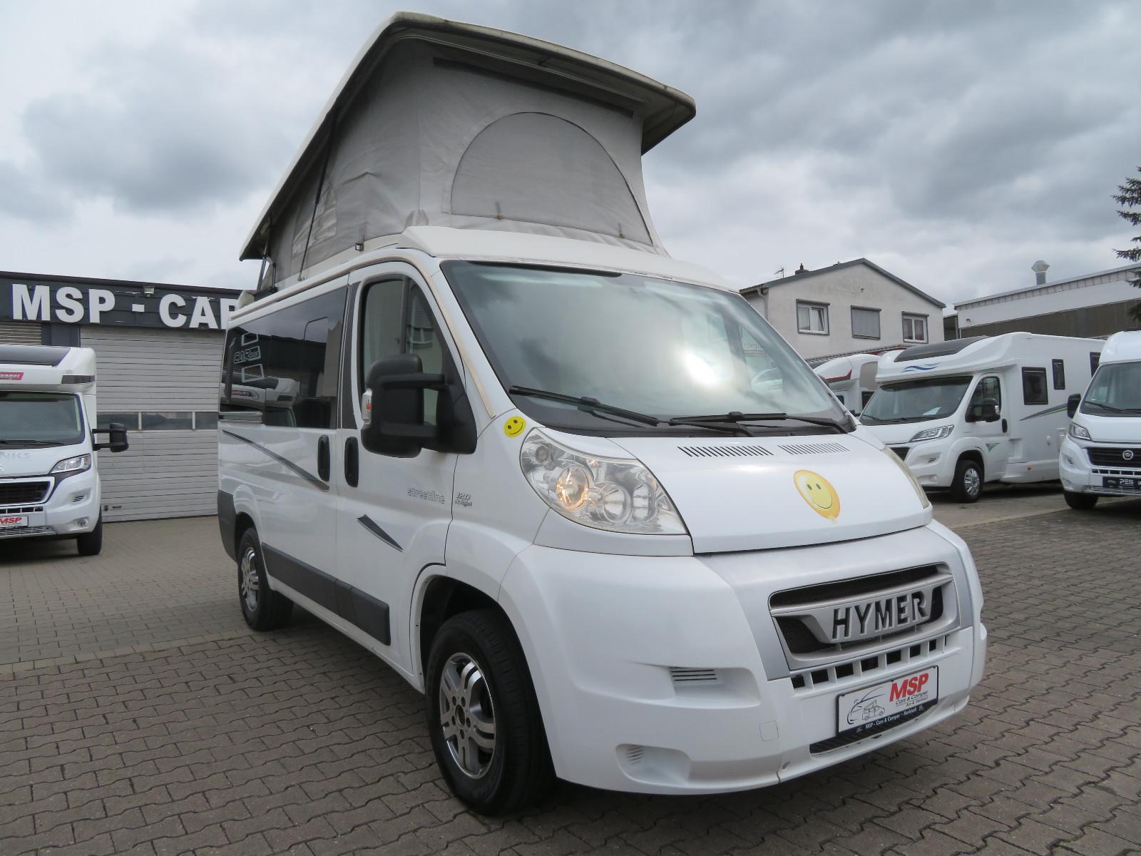 HYMER / ERIBA / HYMERCAR 302 Aufstelldach Festbett Webasto Tempomat AHK