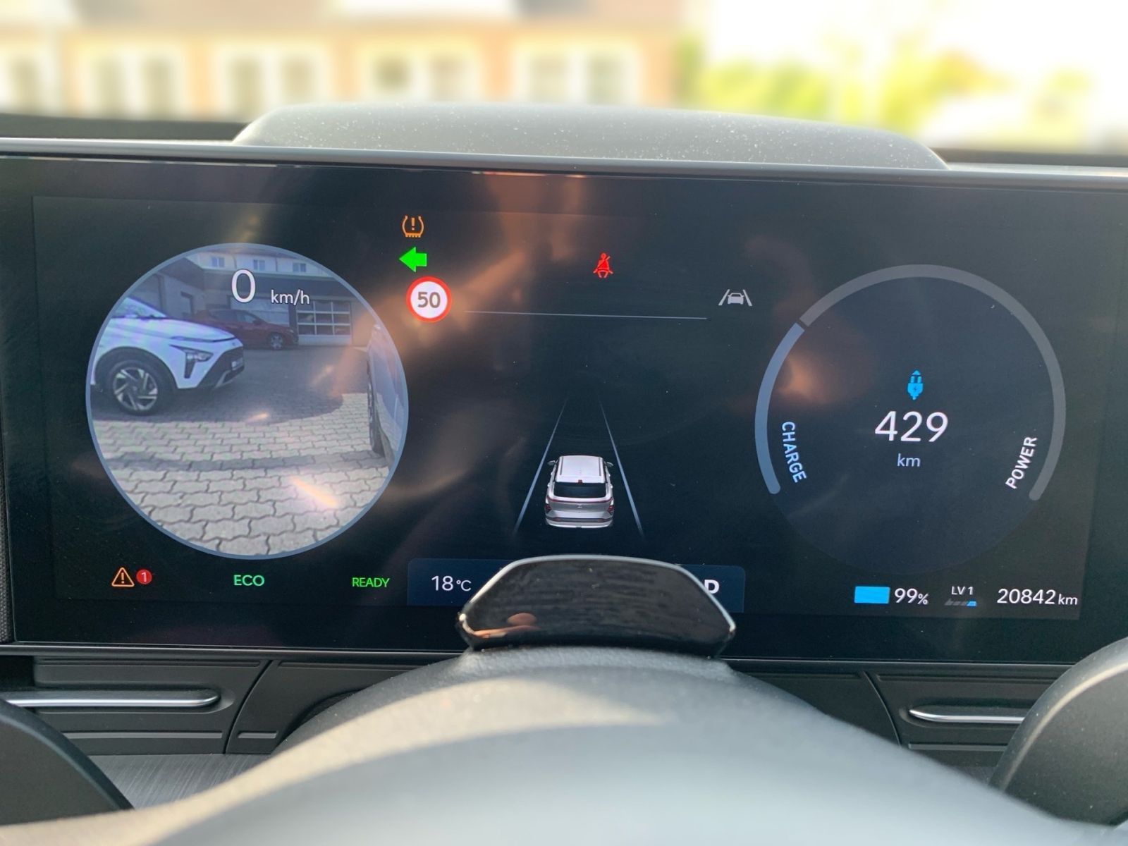 Fahrzeugabbildung Hyundai KONA Prime Elektro 65,4 kWh BOSE Sitz 19Zoll