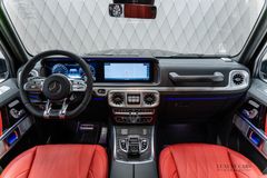 G 63 AMG 2023 OLIVE GREEN/RED MASSAGE BURMESTER