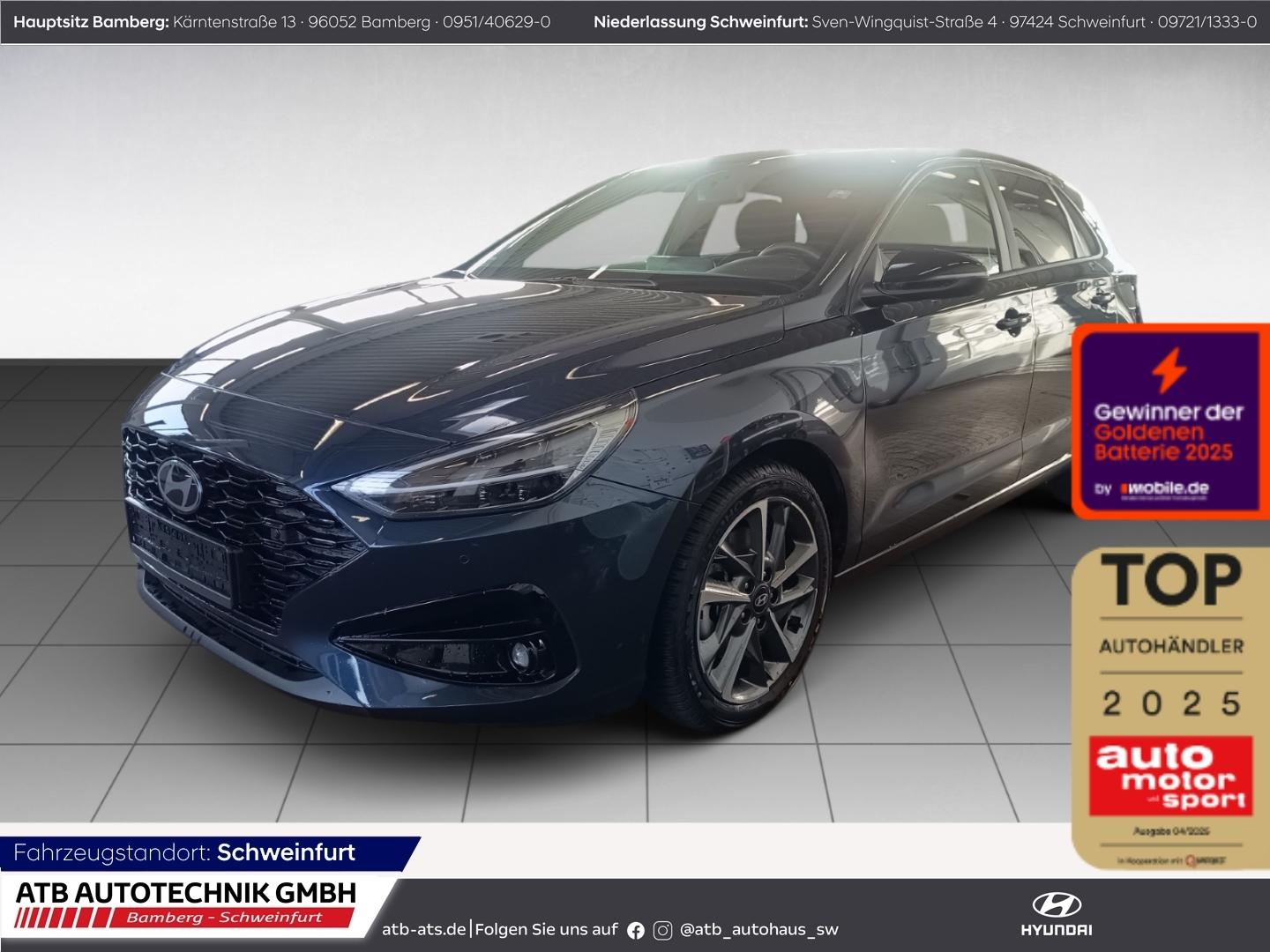 Hyundai i30 Advantage 1.5 T-GDi 48V DCT Navi LED ACC App