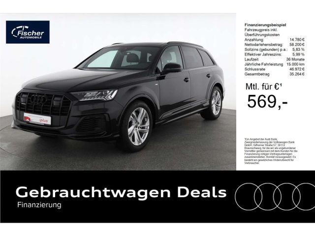 Audi Q7 55 TFSI quattro S line Tip. AHK/Matrix/P-Dach