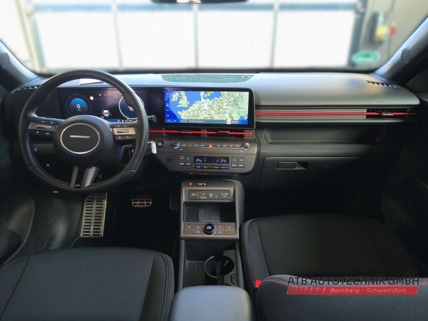 Fahrzeugabbildung Hyundai KONA Elektro 65,4kWh N Line 99,4% SOH Navi LED A