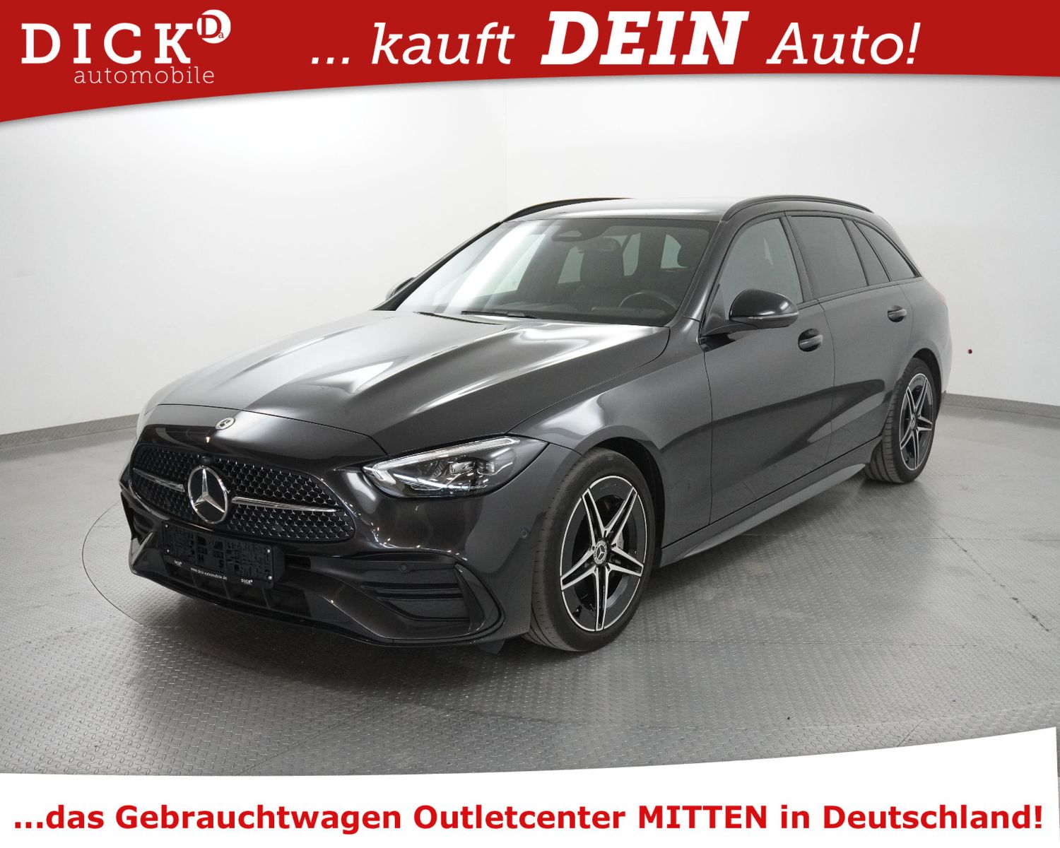 Fahrzeugabbildung Mercedes-Benz C 200d T 9G 2X AMG Line NIGHT+KAM+WIDES+LED+AHK+