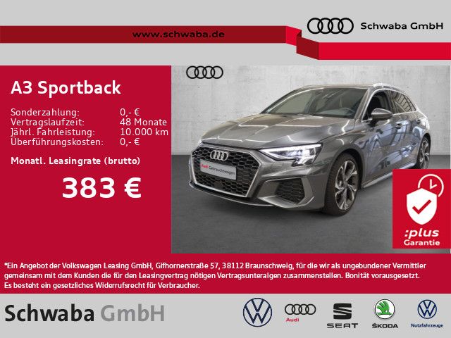 Audi A3 Sportback 40TFSI qu. 2x S line*LED*AHK*8-fach