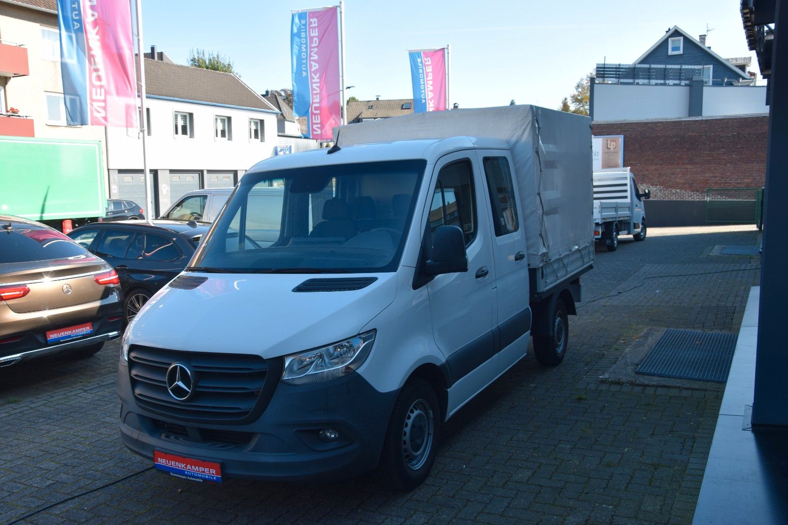 Mercedes-Benz Sprinter III Pritsche DoKa Plane Tempomat Klima imagem 3