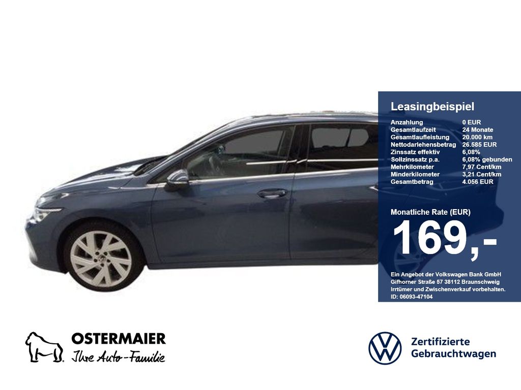 Golf VIII STYLE 1.5TSI 150PS ACC.5J-G.KAMERA.NAV