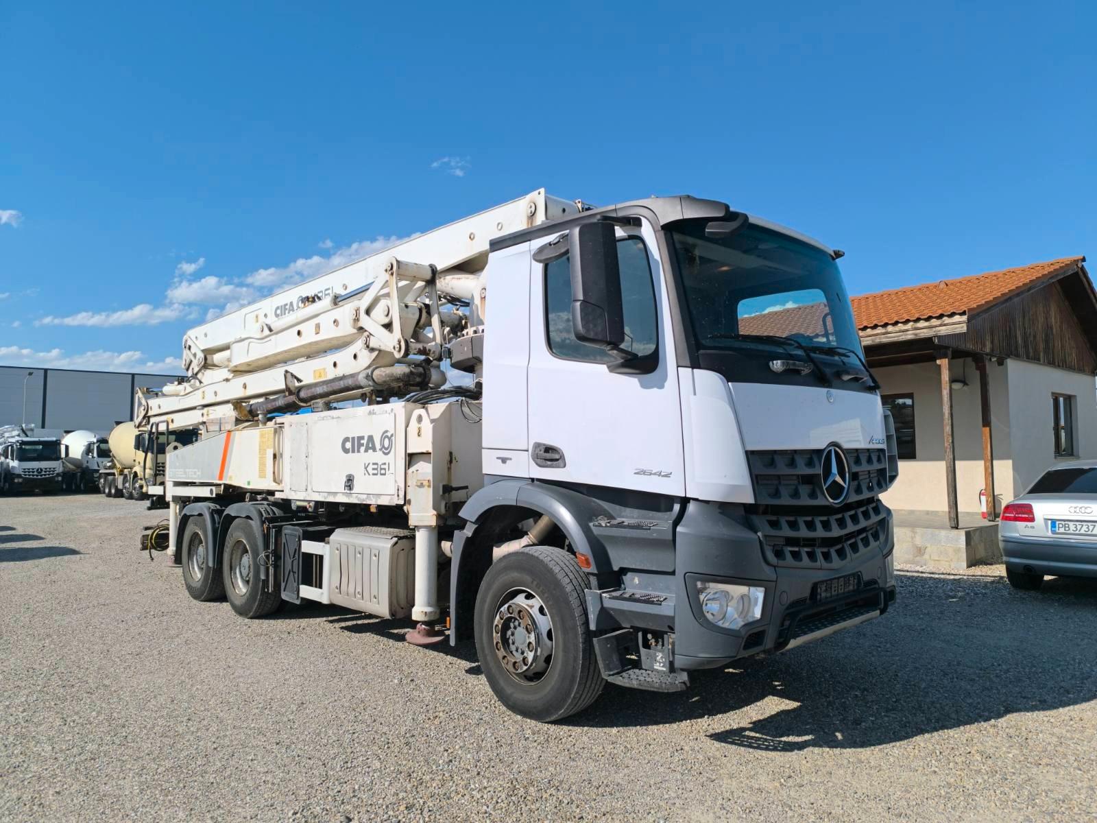 Mercedes-Benz AROCS 2642 CIFA K36 STEELTECH