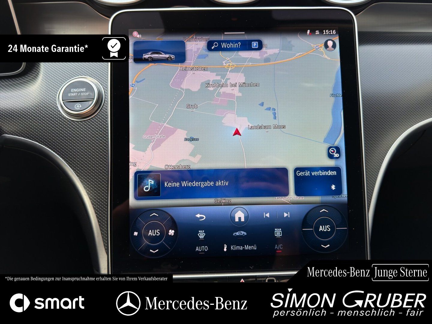 Fahrzeugabbildung Mercedes-Benz C 200 d Avantgarde Totwinkel LED MBUX AHK