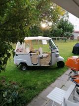 Piaggio APE Calessino 200 Farbe Weiß - Piaggio: Calessino