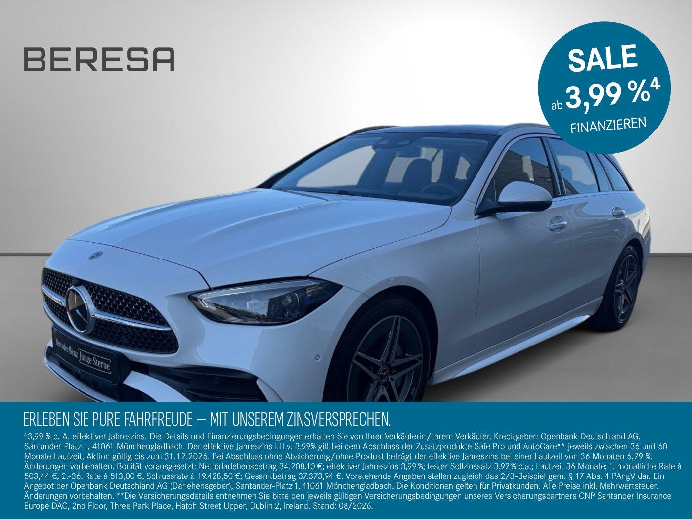 Mercedes-Benz C 200 d T AMG Pano Distronic Burmester HUD 360