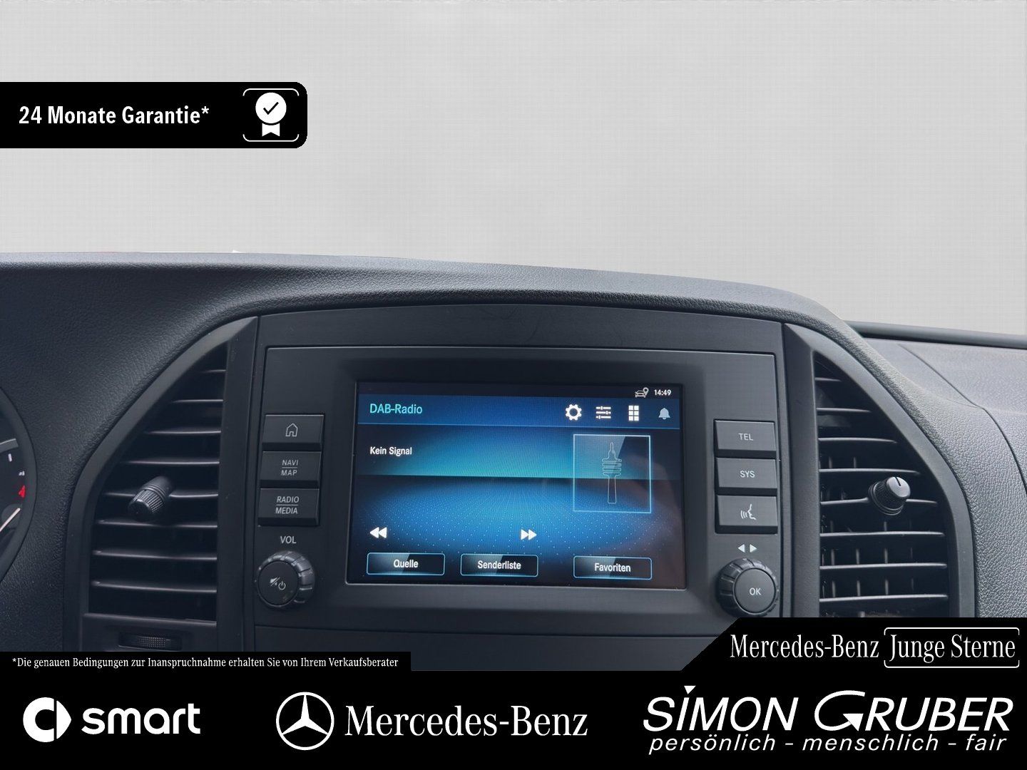 Fahrzeugabbildung Mercedes-Benz Vito 114 Tourer extralang Navi Kamera 8 Sitzer
