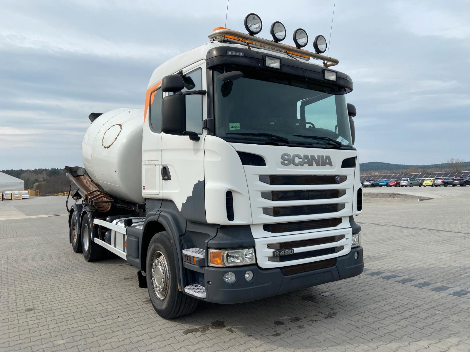 Scania R480 6x2 BETONMISCHER BARYVAL 7M3