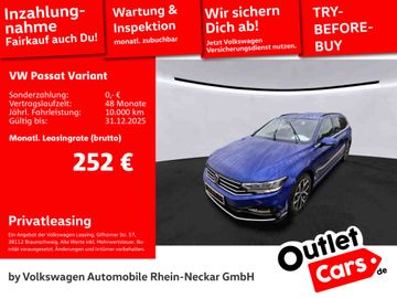 Volkswagen Leasingangebot: Volkswagen Passat Variant 1.5 TSI DSG R-Line ext. Navi AHK