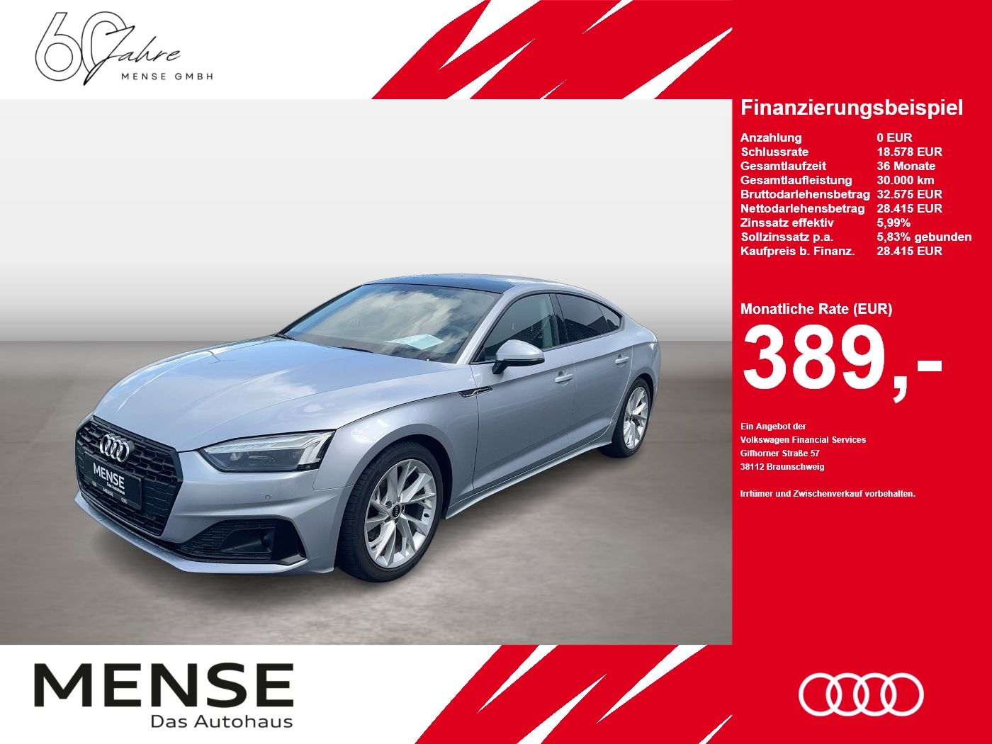 Audi A5 Sportback 35 TDI S tronic advanced Matrix ACC foto 1