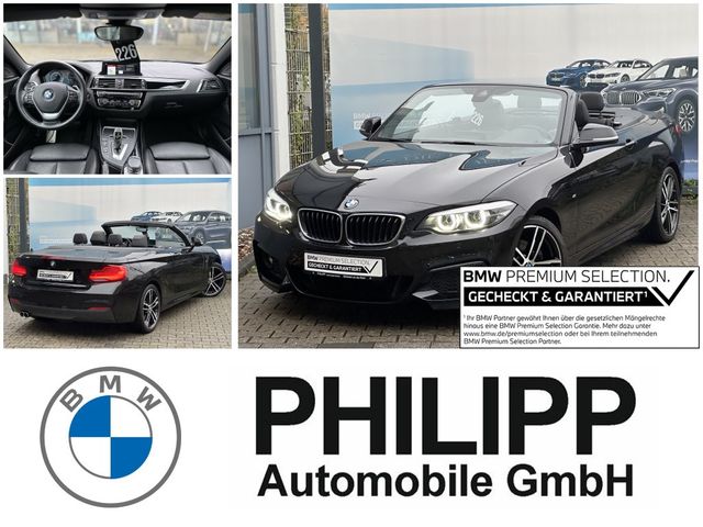 BMW 220i Cabrio M Sport Ad.M Fahrw. h&k LHZ Navi-Pro