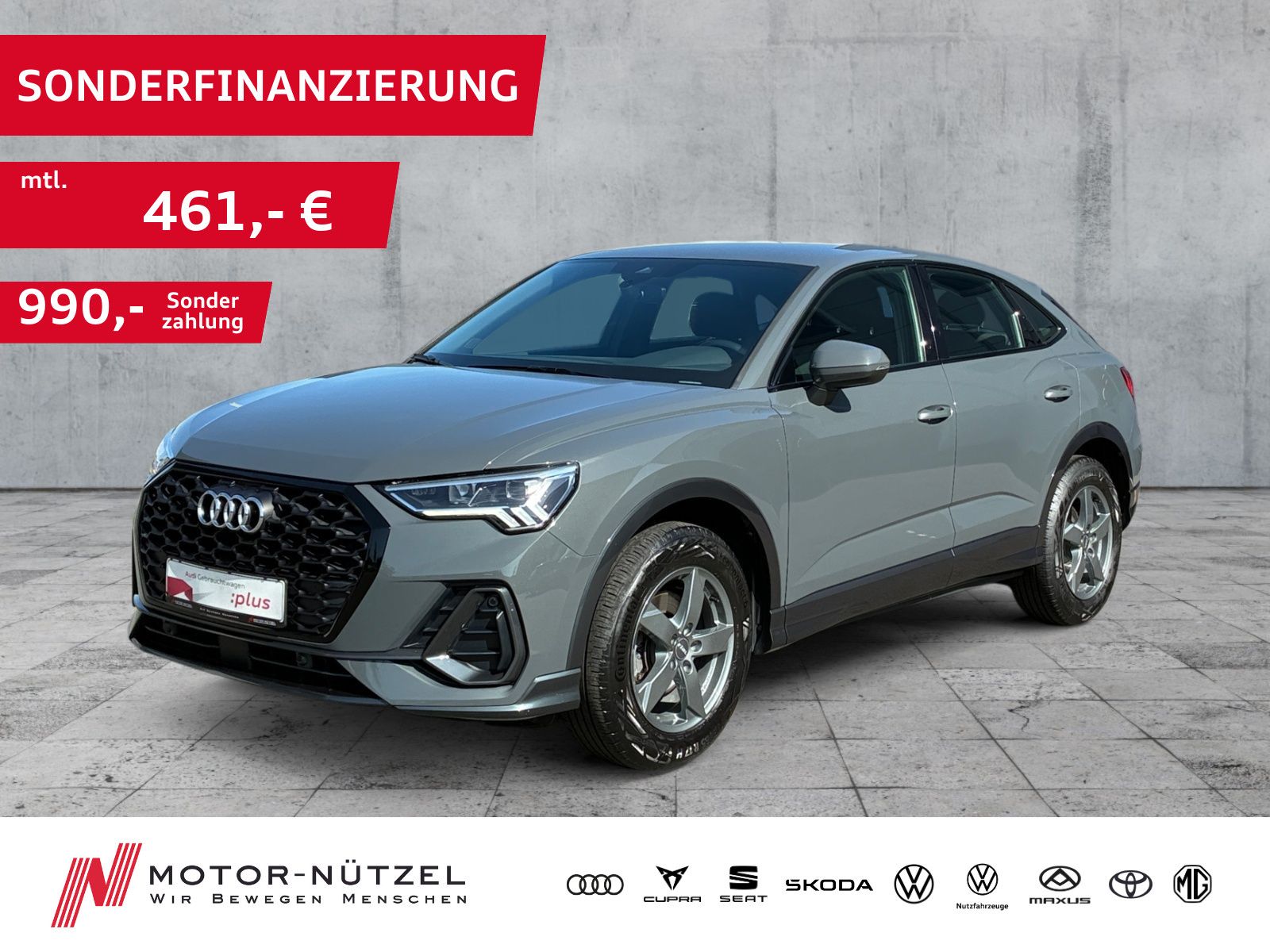 Audi Q3 Sportback 35 TFSI LED NAV SHZ DAB 2xPDC LM17