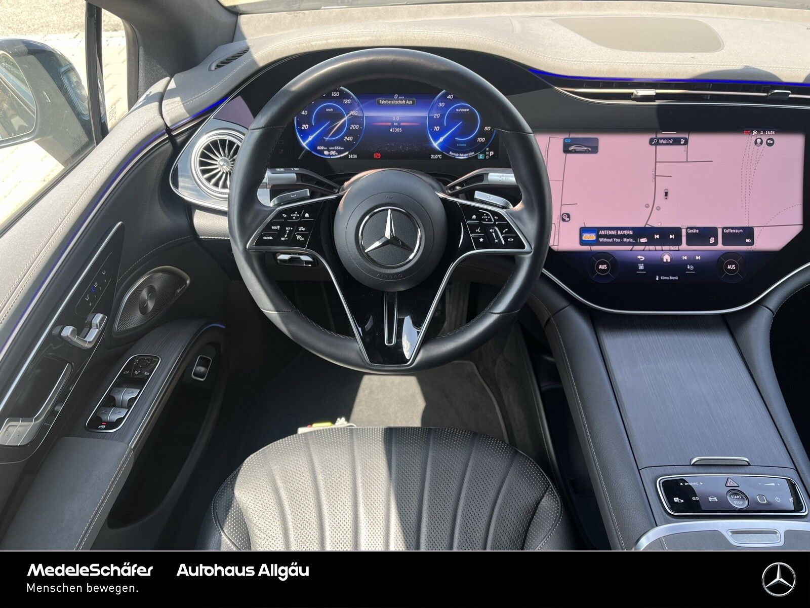 Mercedes-Benz EQS 580 4M Advanced Night 20 Hyper Pano AHK 360 foto 12