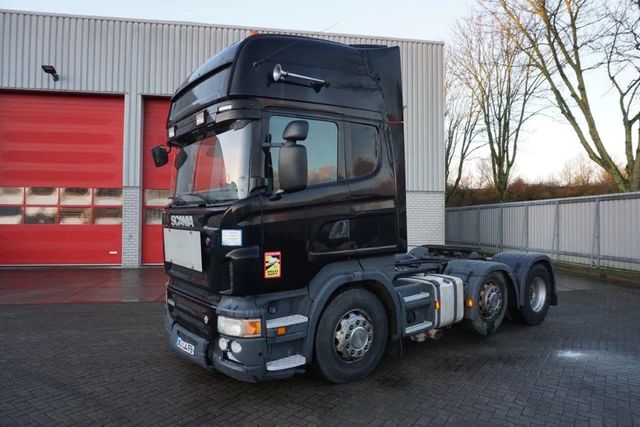 Scania R560 V8 / ENGINE RUNNING / RETARDER / HYDRAULICS