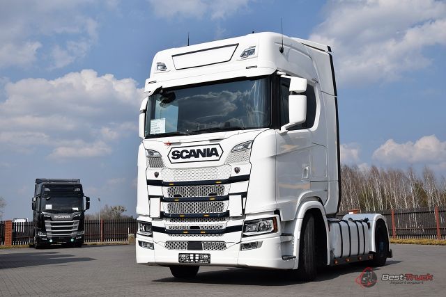 Scania S450  / BRIEF DE  / LED   / RETARDER   / WIE NEU