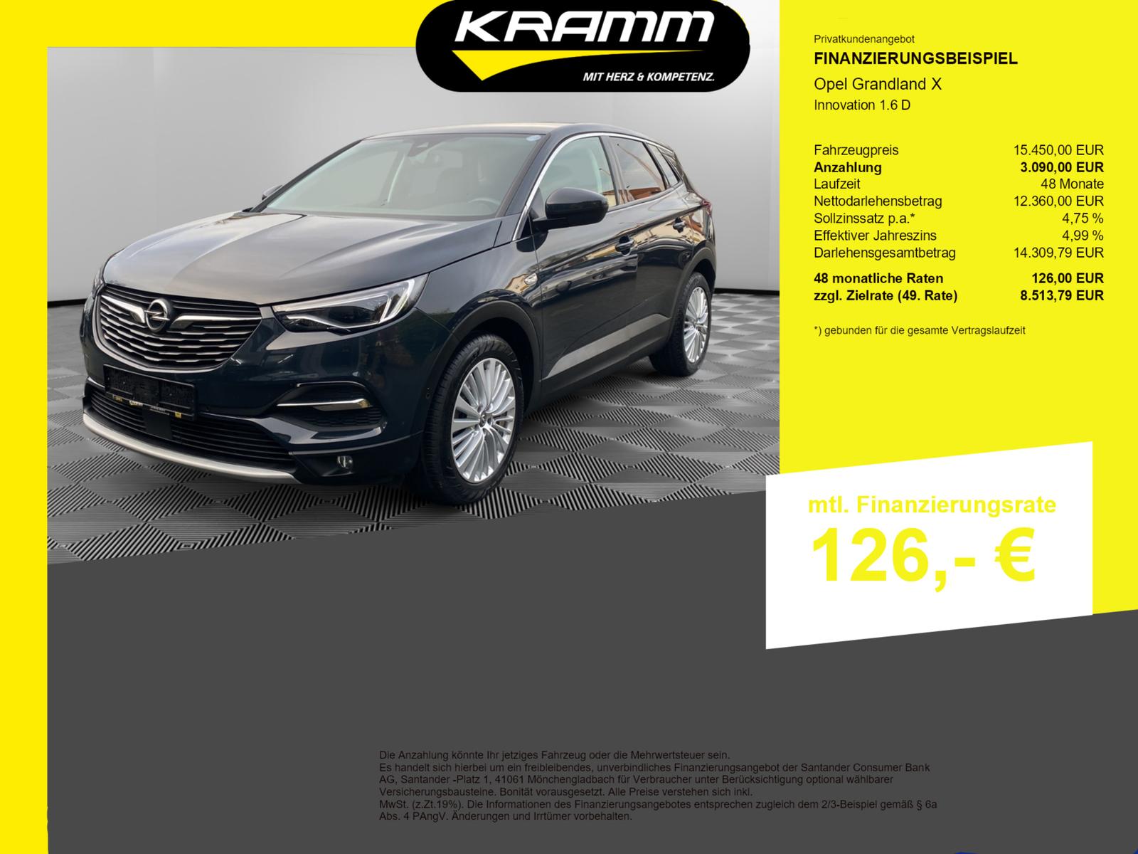 Opel Grandland X Innovation 1.6 D