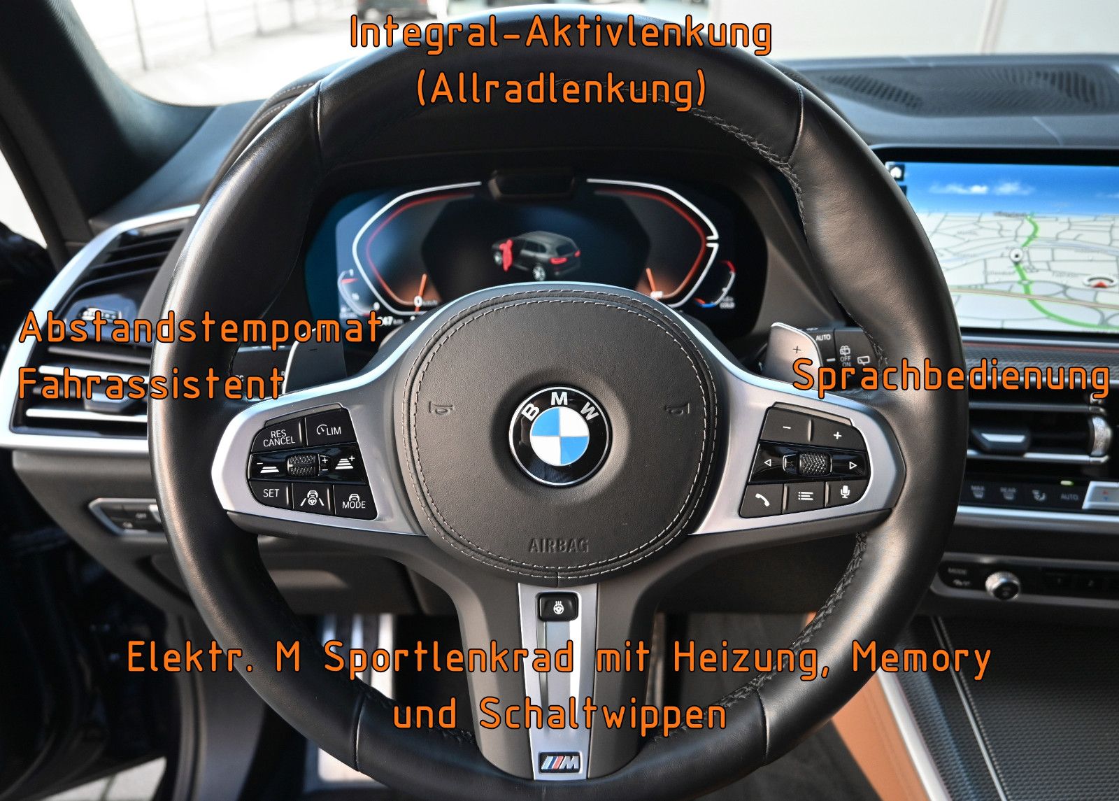 Fahrzeugabbildung BMW X5 xDr.30d M SPORT °UVP 103.880€°AHK°360°STANDHZ