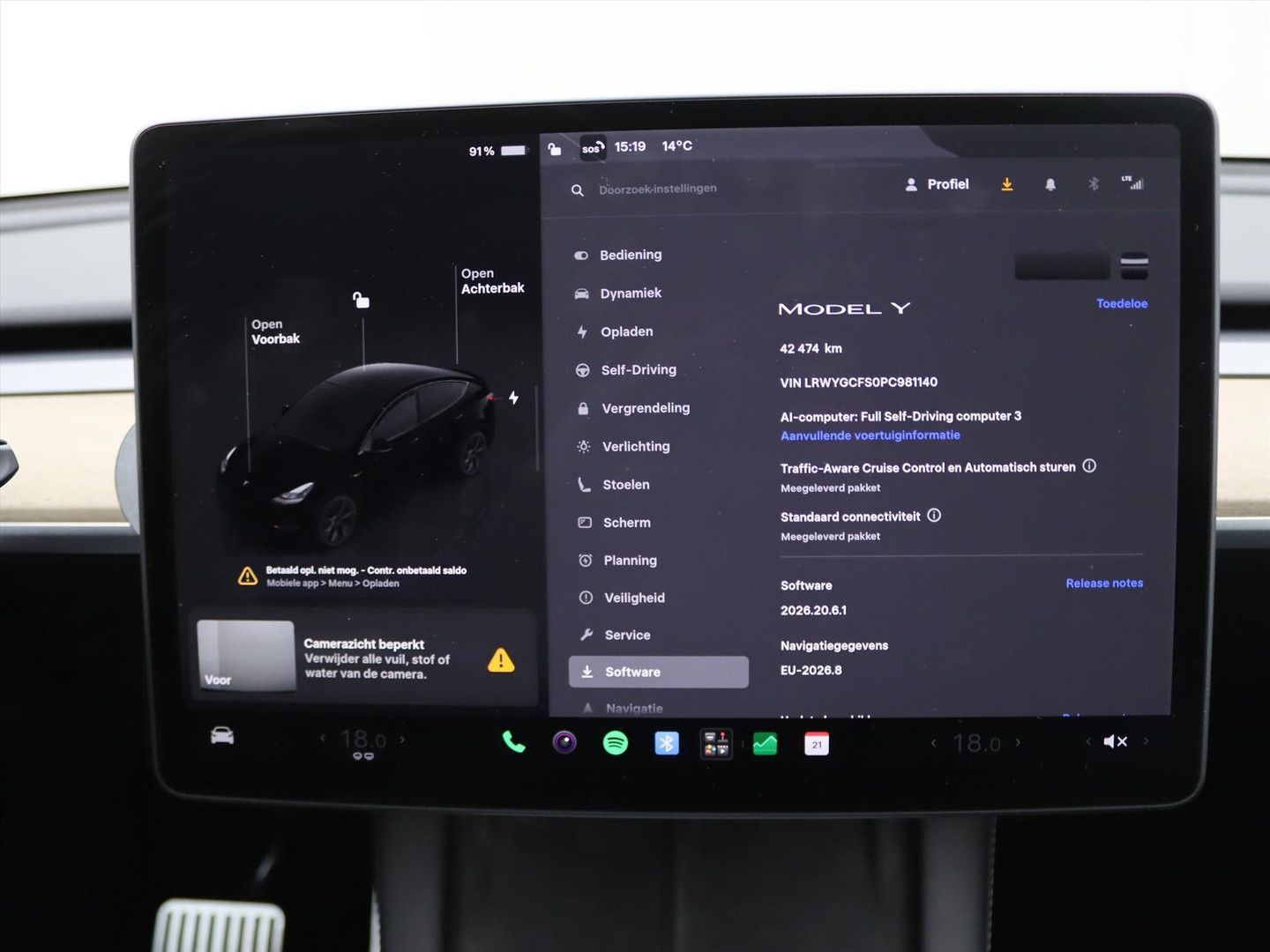 Tesla Model Y Standard RWD Plus 93.9% SoH [ AMD RYZEN+ imagem 2