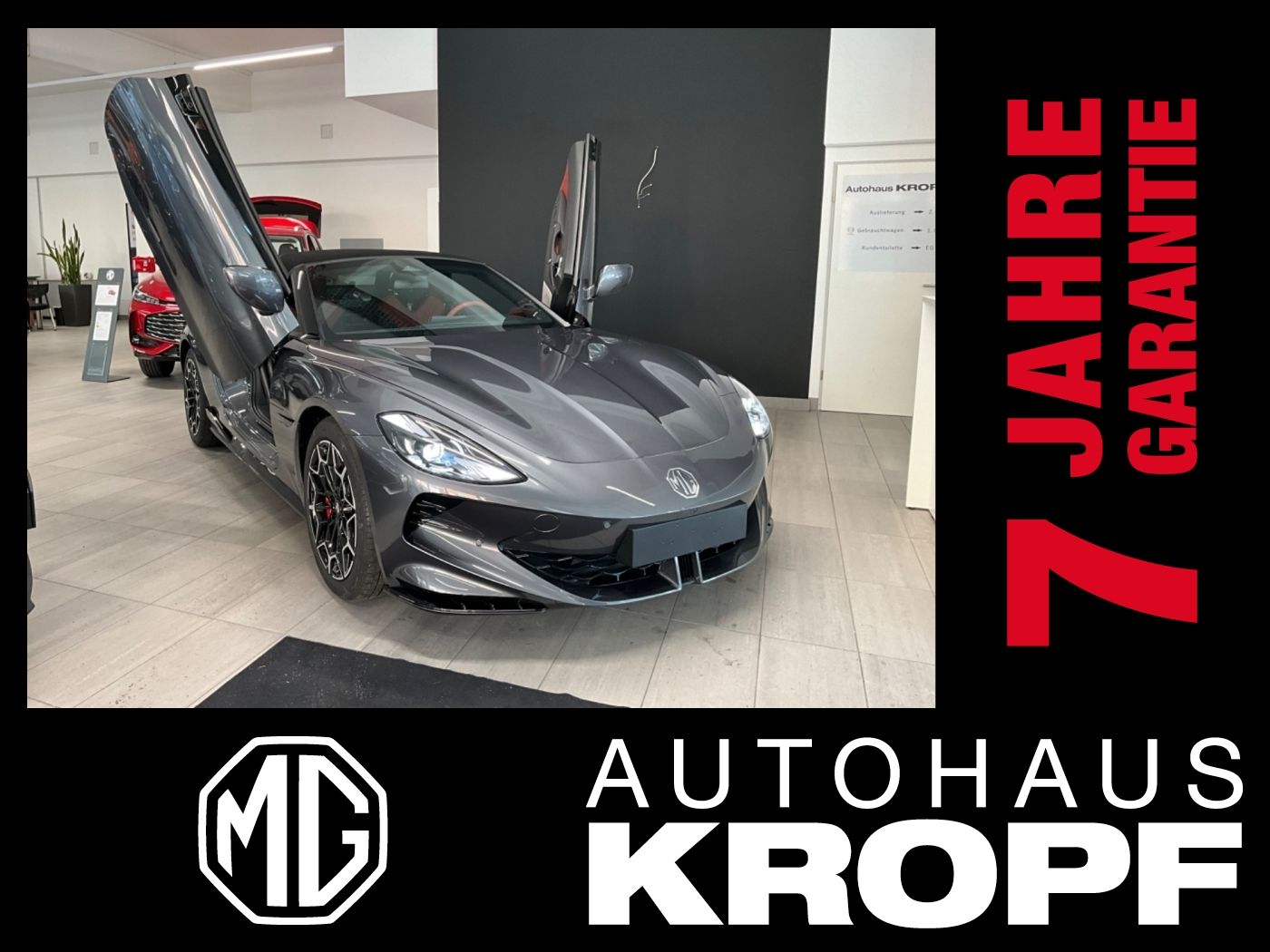 MG Cyberster Roadster 507km WLTP Scherentüre,Cabrio