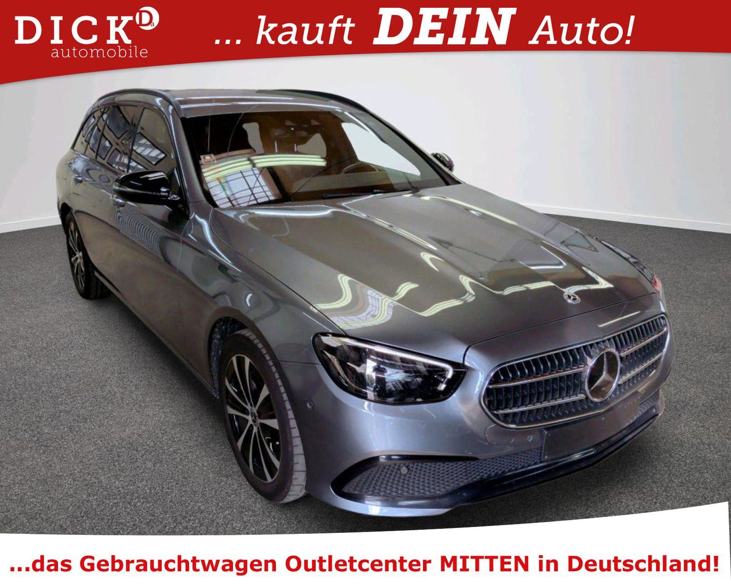 Fahrzeugabbildung Mercedes-Benz E 300de T 9G LED/ACC/NAVI/VIRTU/SHZ/MEMO/8Fa
