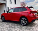 Skoda Gebrauchtwagen, Skoda, rotmetallic, 1.6 TDI - Skoda Kamiq Unfallwagen