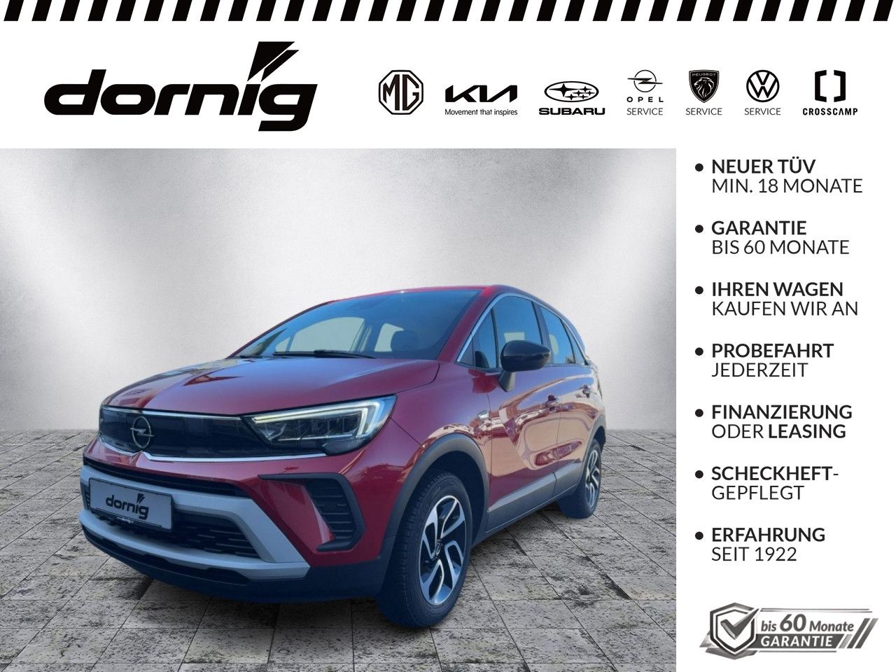 Opel Crossland Elegance, SHZ, Kamera