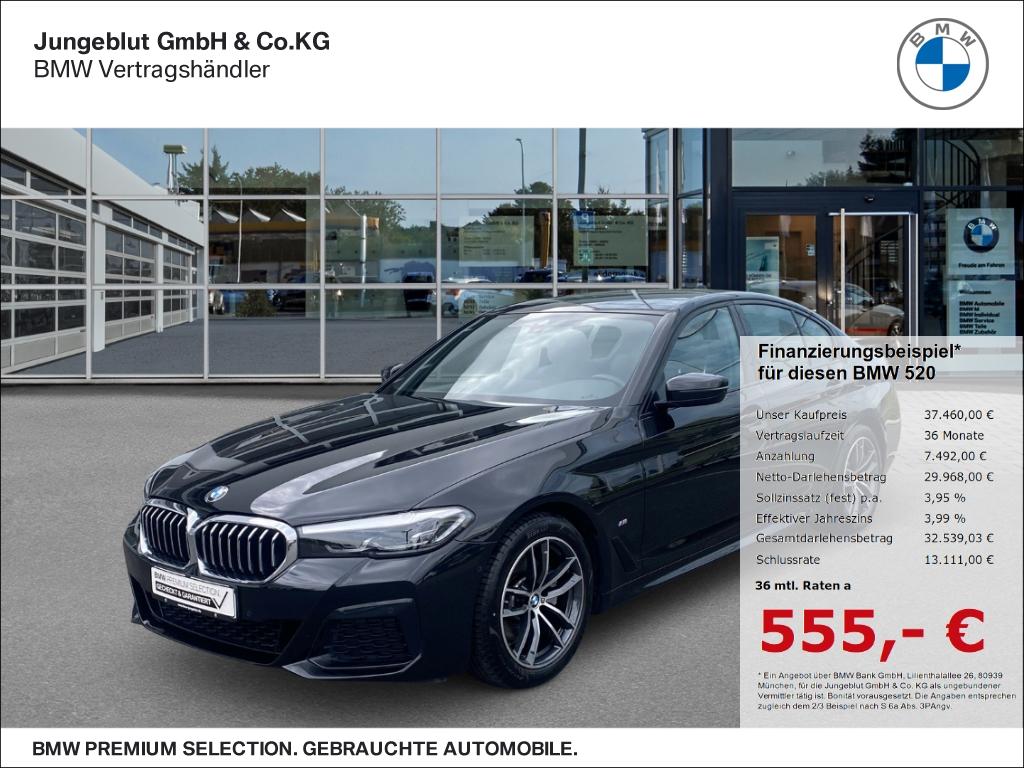 BMW 520 d Limousine M Sport/AHK/Sitzhg./LiveCockpitP