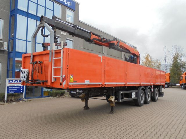 Lück SPL 35 mit Kran PK21001L Gabel Klammer Lenkachse