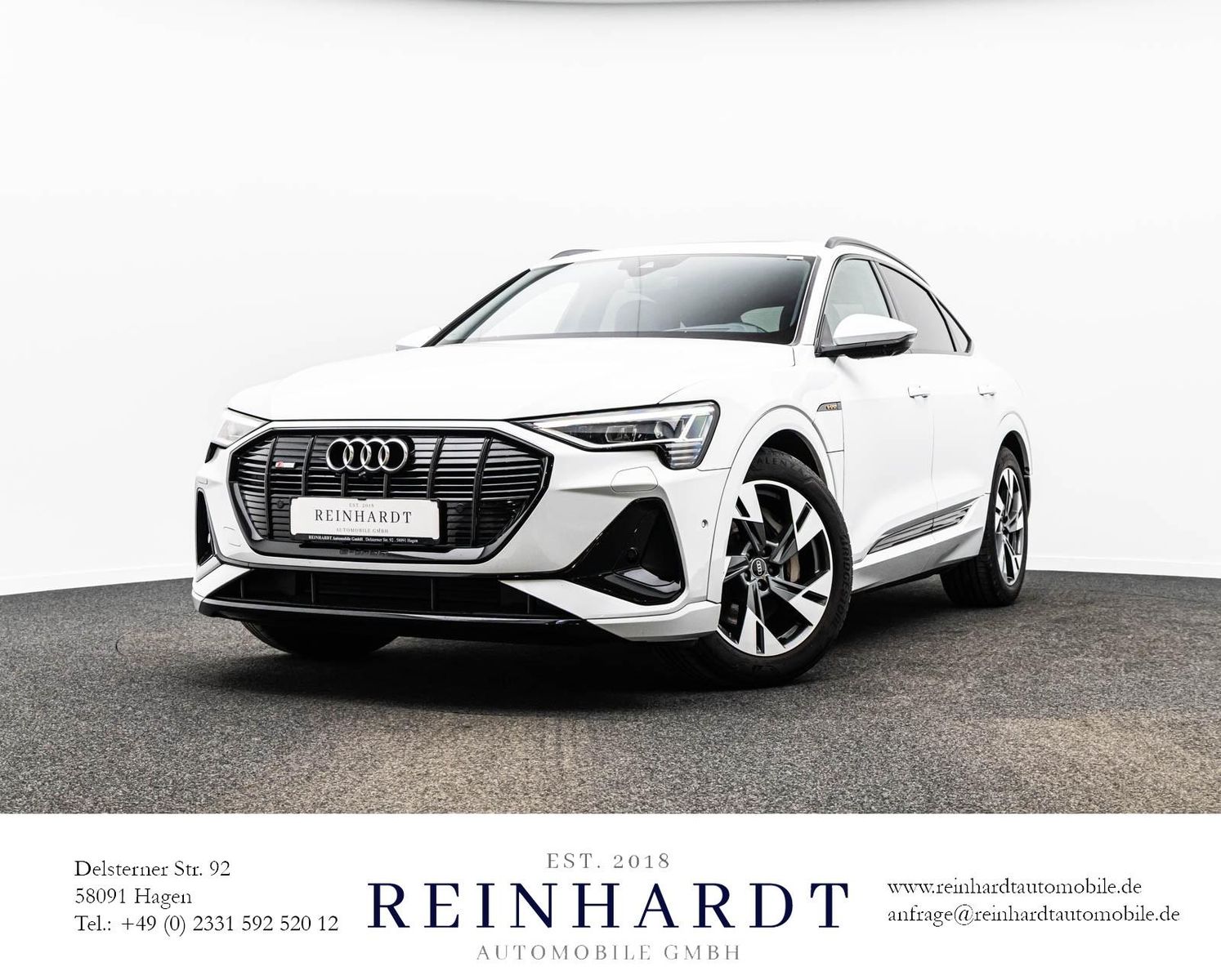 AUDI E-TRON SPORTBACK 55 Q S LINE BLACK ACC/HuD/PANO
