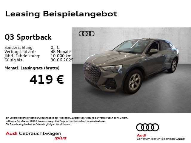 AUDI Q3 Sportback 35 TFSI S line S tronic *ACC*AHK*