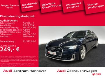 Audi Leasingangebot: Audi S6 Avant 55 TDI quattro AHK Kamera ACC DAB CarPl